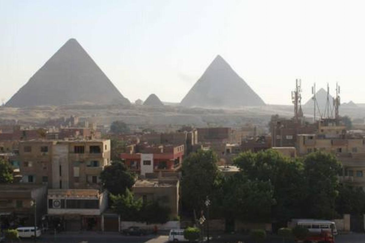 Charming pyramids view Hotel Cairo Egypt