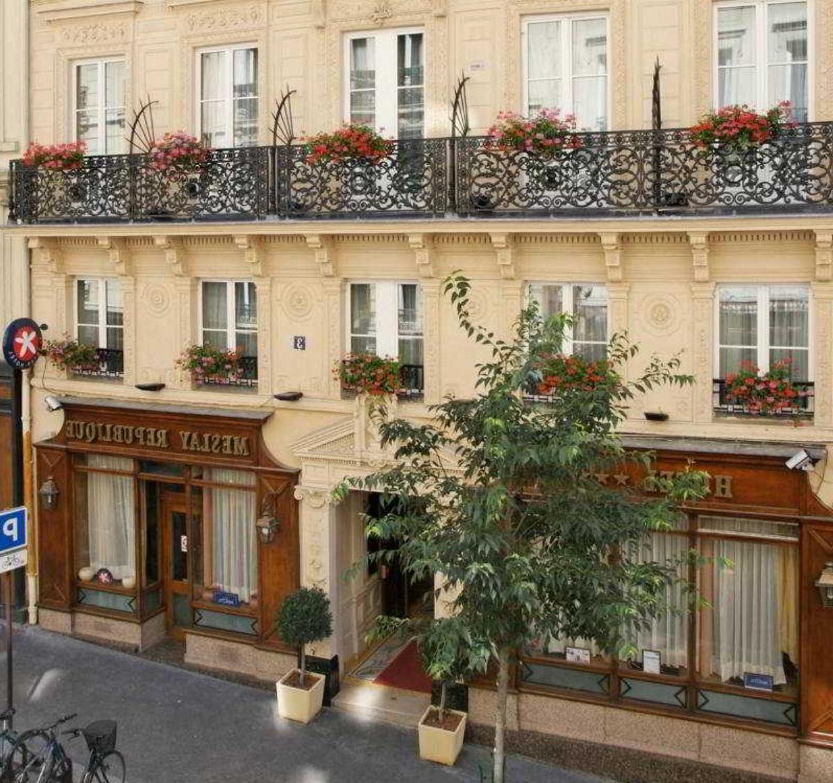 Hotel Meslay Republique Hotel Paris France