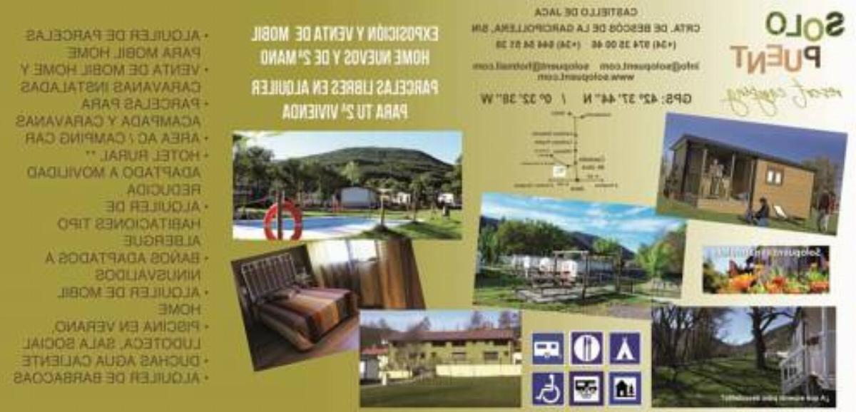 Resort Camping Solopuent Hotel Castiello de Jaca Spain