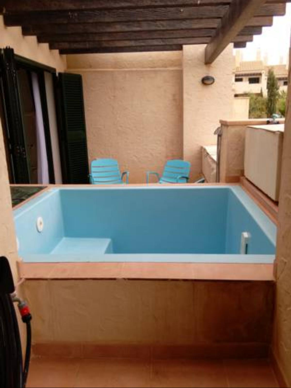 romantisches Apartment mit eigenem Planschpool auf der Terrasse - ideal für Paare Hotel Fuente-Álamo de Murcia Spain