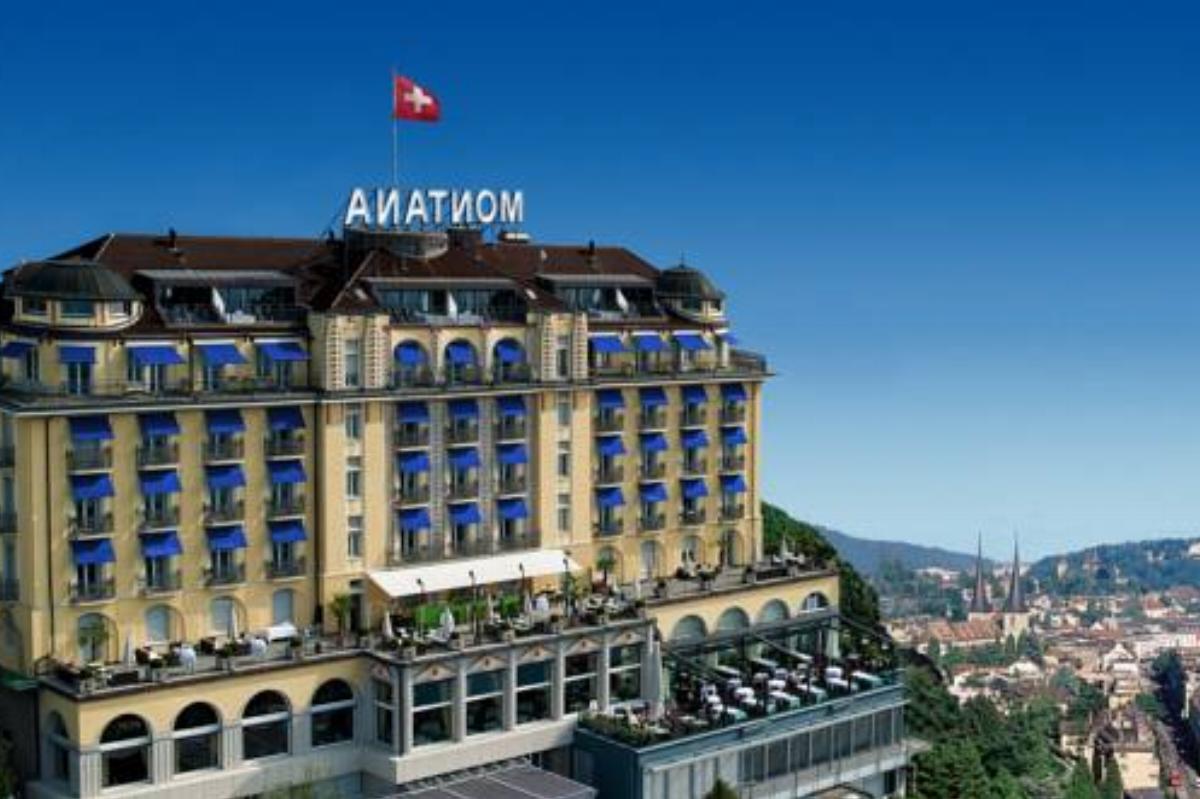 Art Deco Hotel Montana Hotel Luzern Switzerland