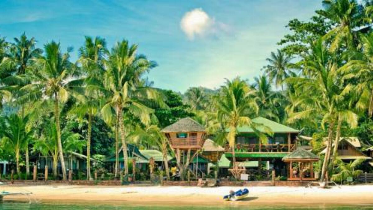 Ausan Beach Front Cottages Hotel San Vicente Philippines