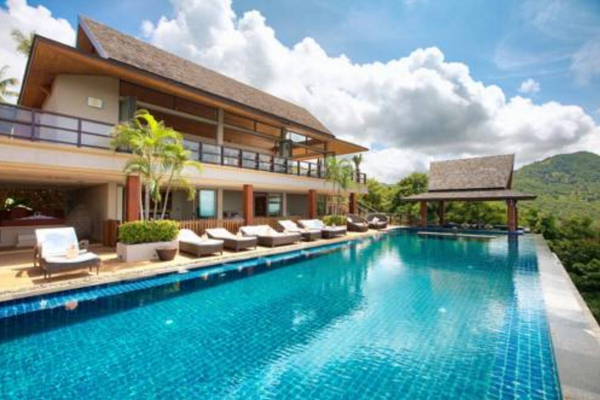 Baan Grand Vista - 5 Bedroom Panoramic Sea View Villa Hotel Bophut Thailand