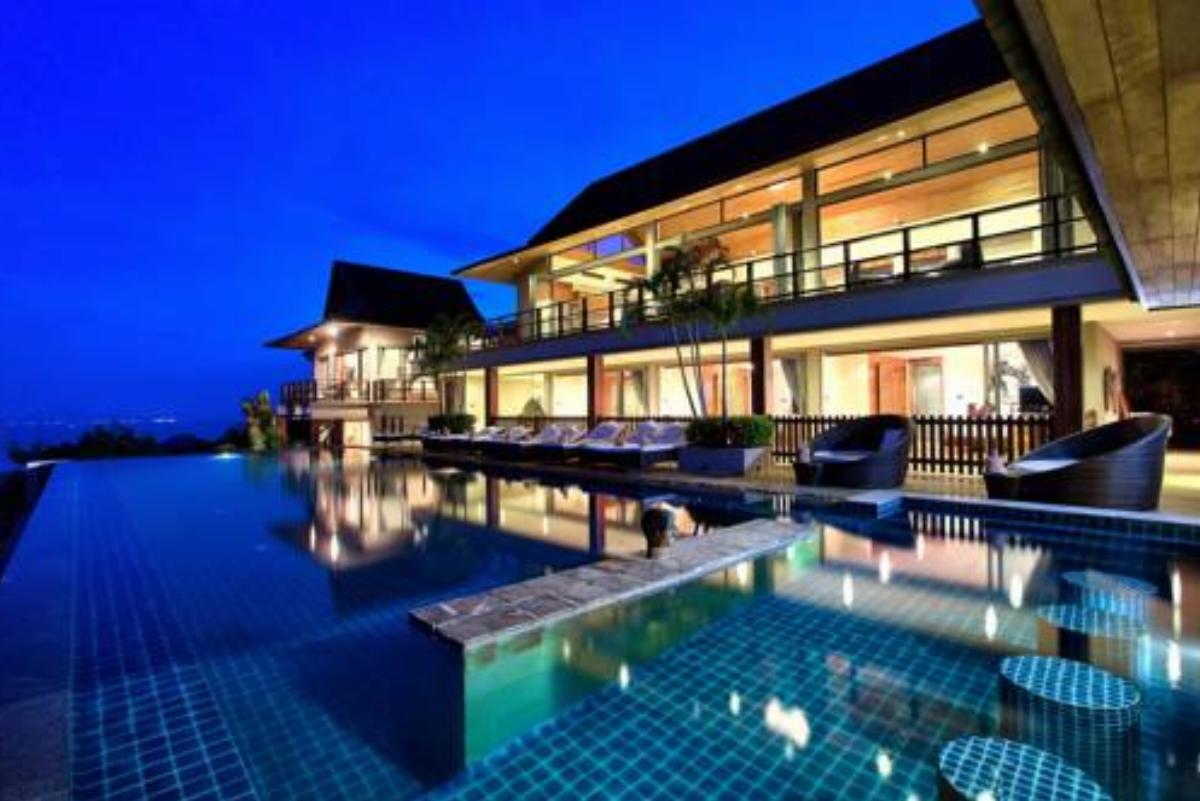 Baan Grand Vista - 5 Bedroom Panoramic Sea View Villa Hotel Bophut Thailand