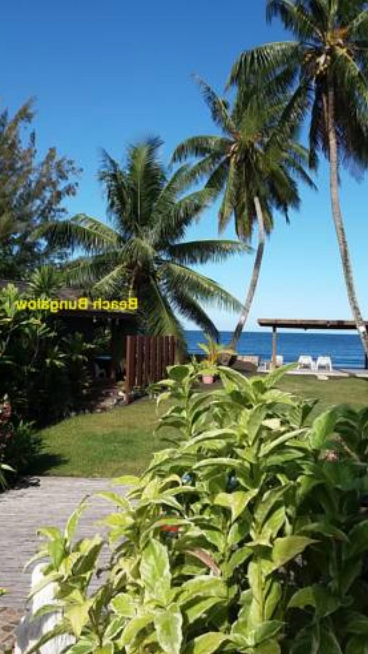 Beach Bungalow Pointe Vénus Hotel Mahina French Polynesia