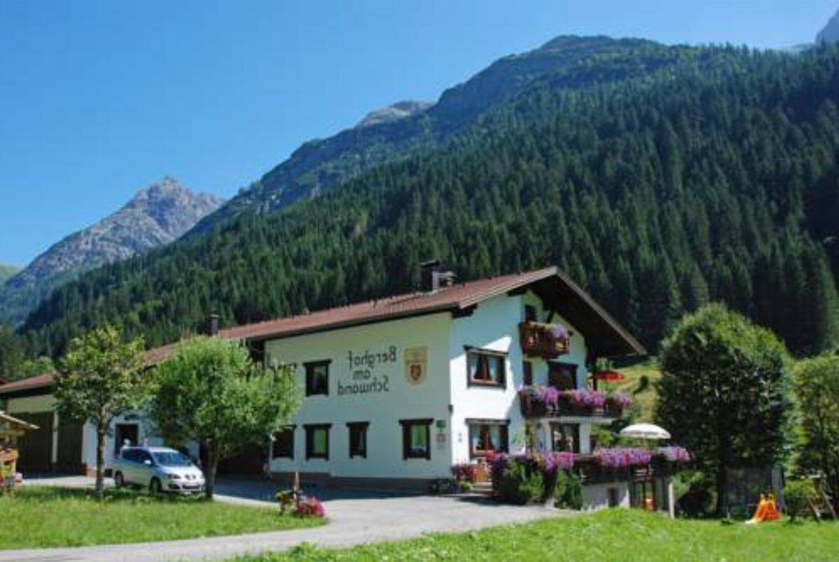Berghof am Schwand Hotel Hinterhornbach Austria