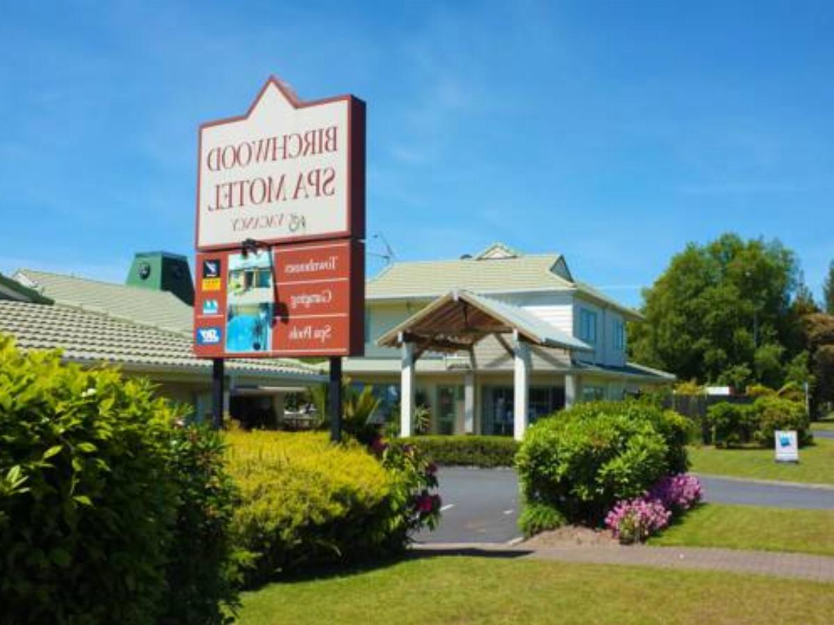 Birchwood Spa Motel Hotel Rotorua New Zealand