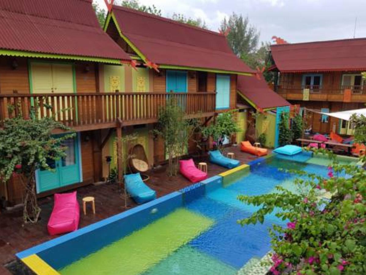 Bleu Verde - I am Colors Hotel Gili Trawangan Indonesia