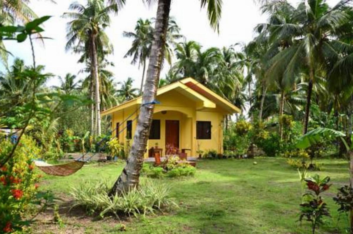 Buko Yellow House with Big Garden Hotel General Luna Philippines