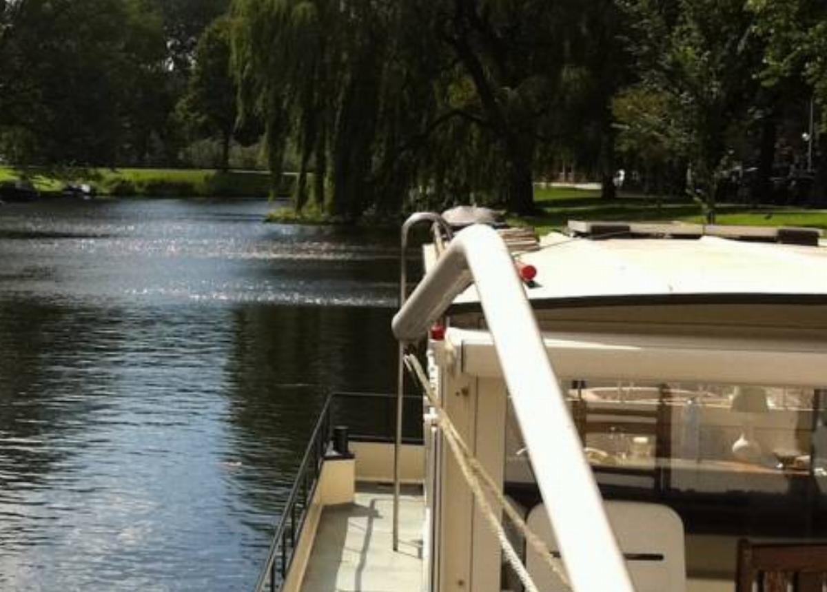 Dutch Canal Boat Hotel Amsterdam Netherlands