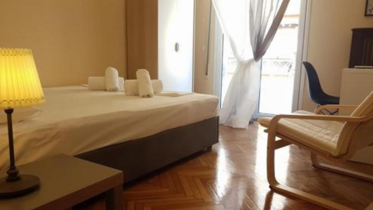 Errathens Vanilla and Teal Apartment Hotel Athens Greece