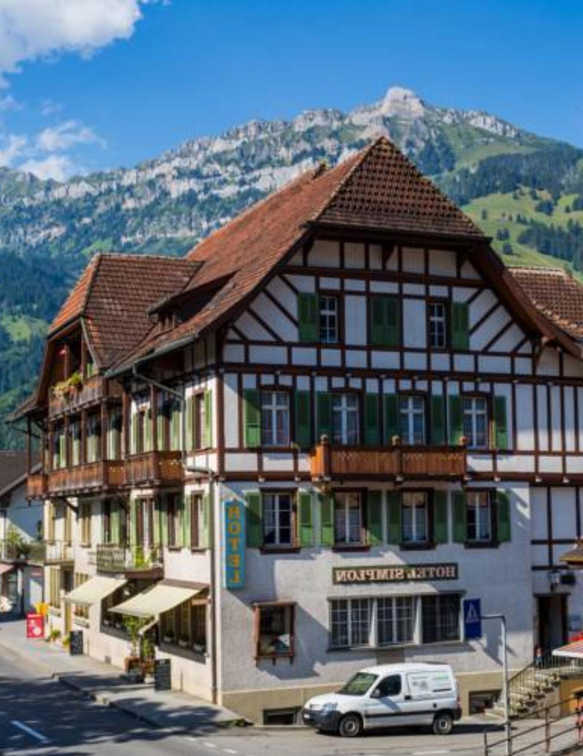 Hotel Restaurant Simplon Hotel Frutigen Switzerland
