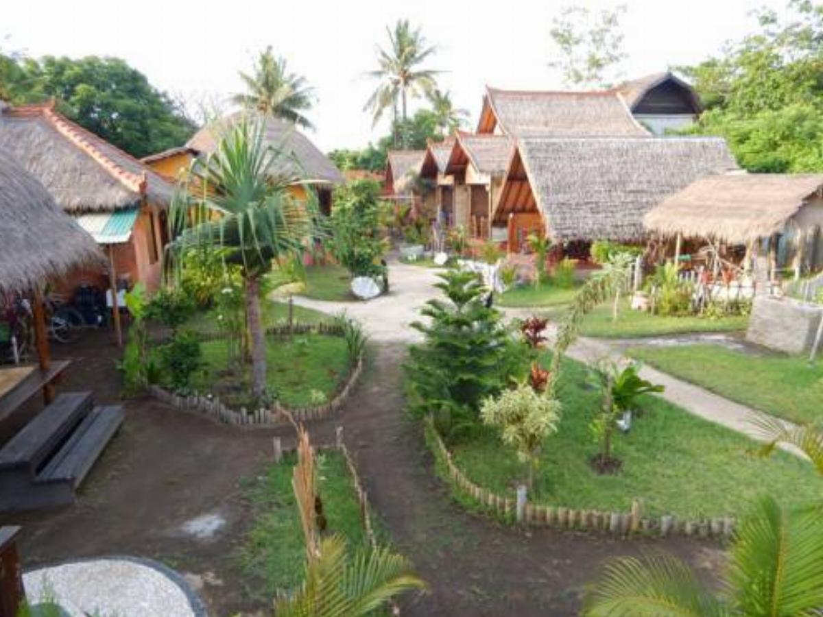 Kampung Meno Bungalows Hotel Gili Meno Indonesia