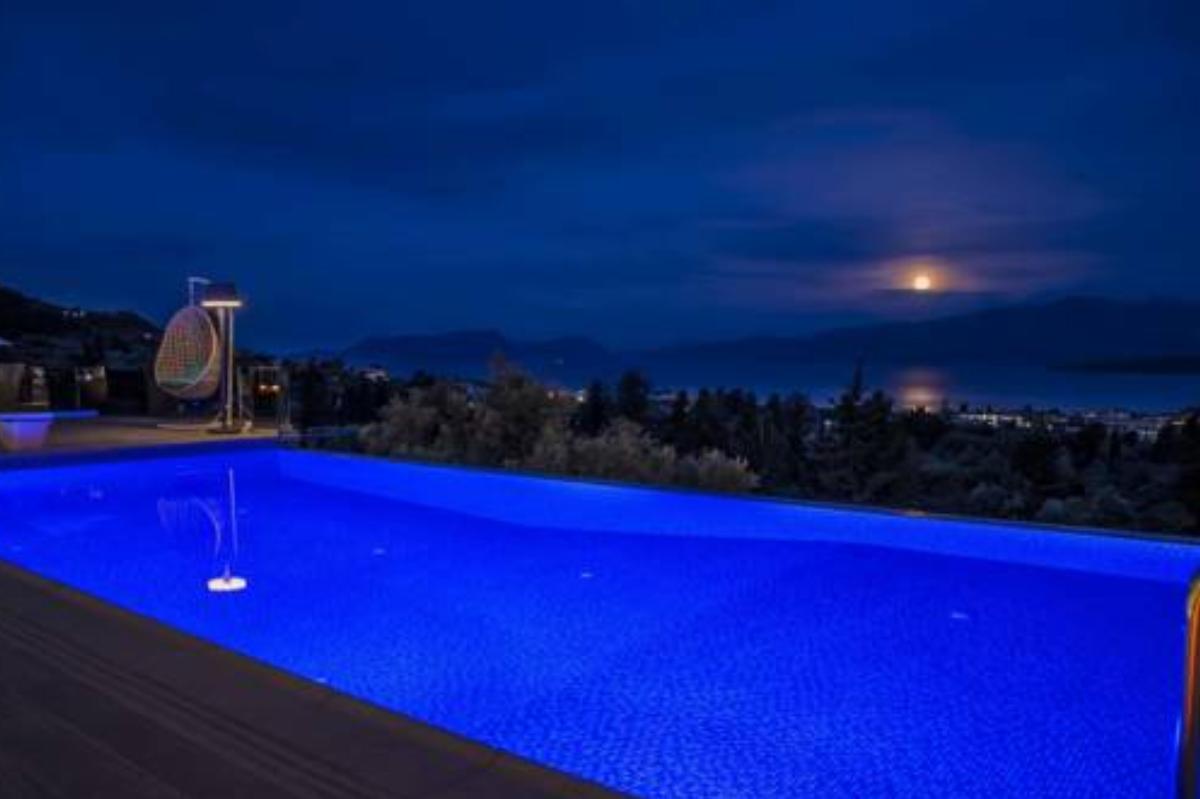 Luxurious Villa Kastro with Salt Water Swimming Pool Hotel Nikiana Greece