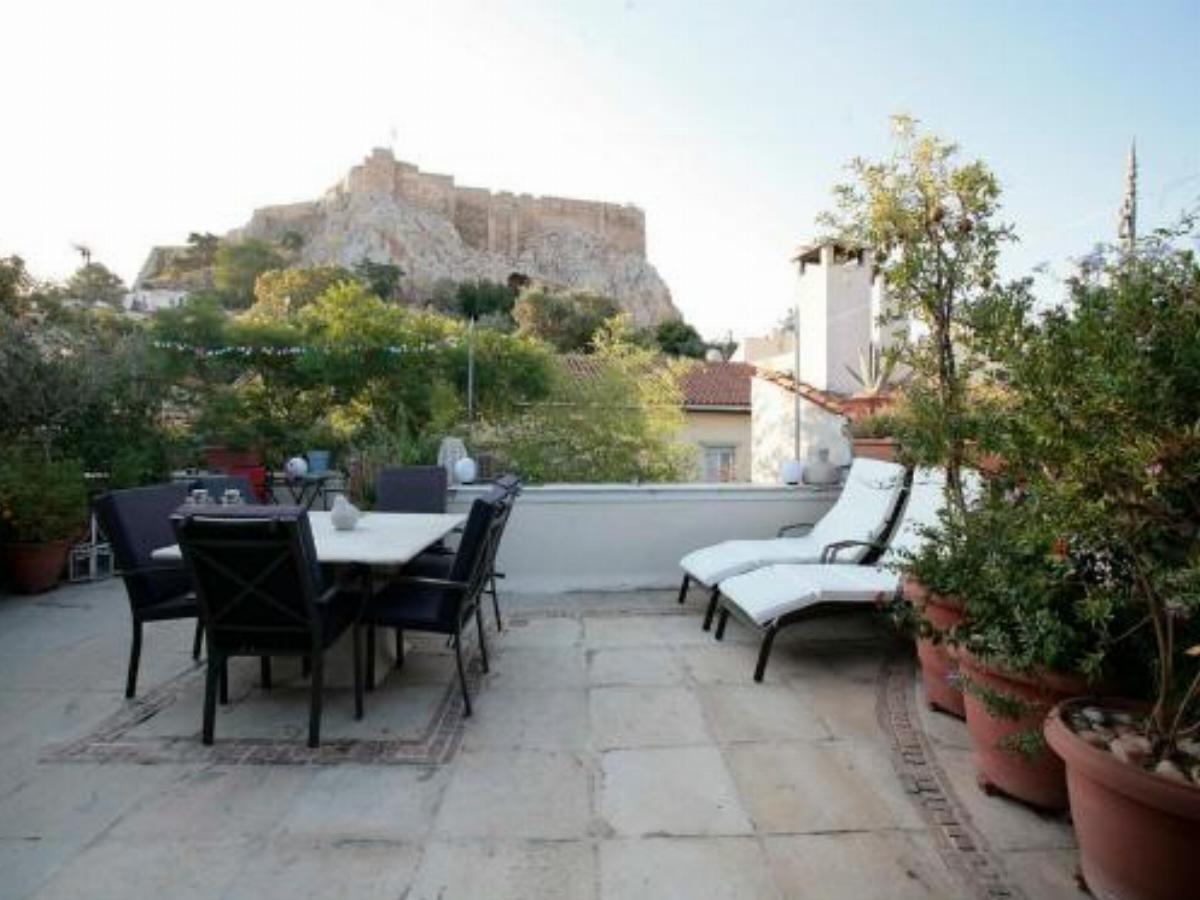 Neoclassical house under Acropolis Hotel Athens Greece