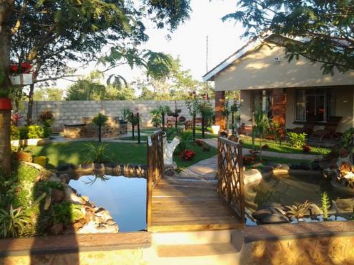 Palm and rose gardens Hotel Kwekwe Zimbabwe