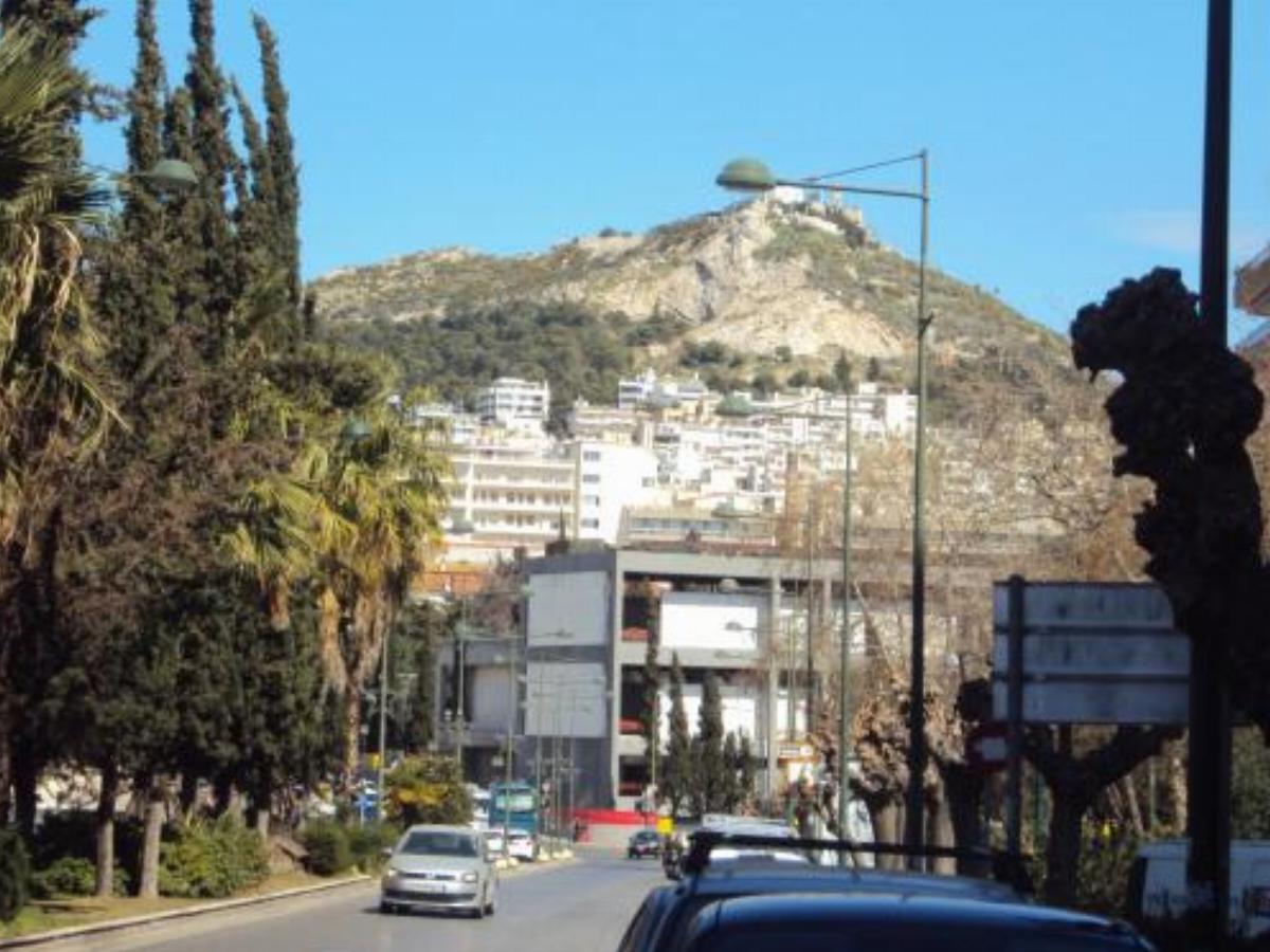 Penthouse-Caravel hotel and Hilton hotel area Hotel Athens Greece