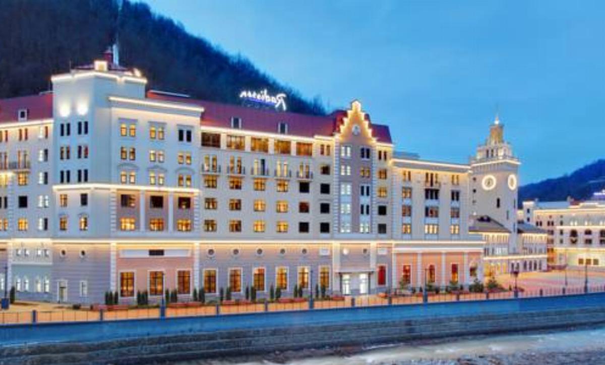 Radisson Rosa Khutor Hotel Hotel Estosadok Russia