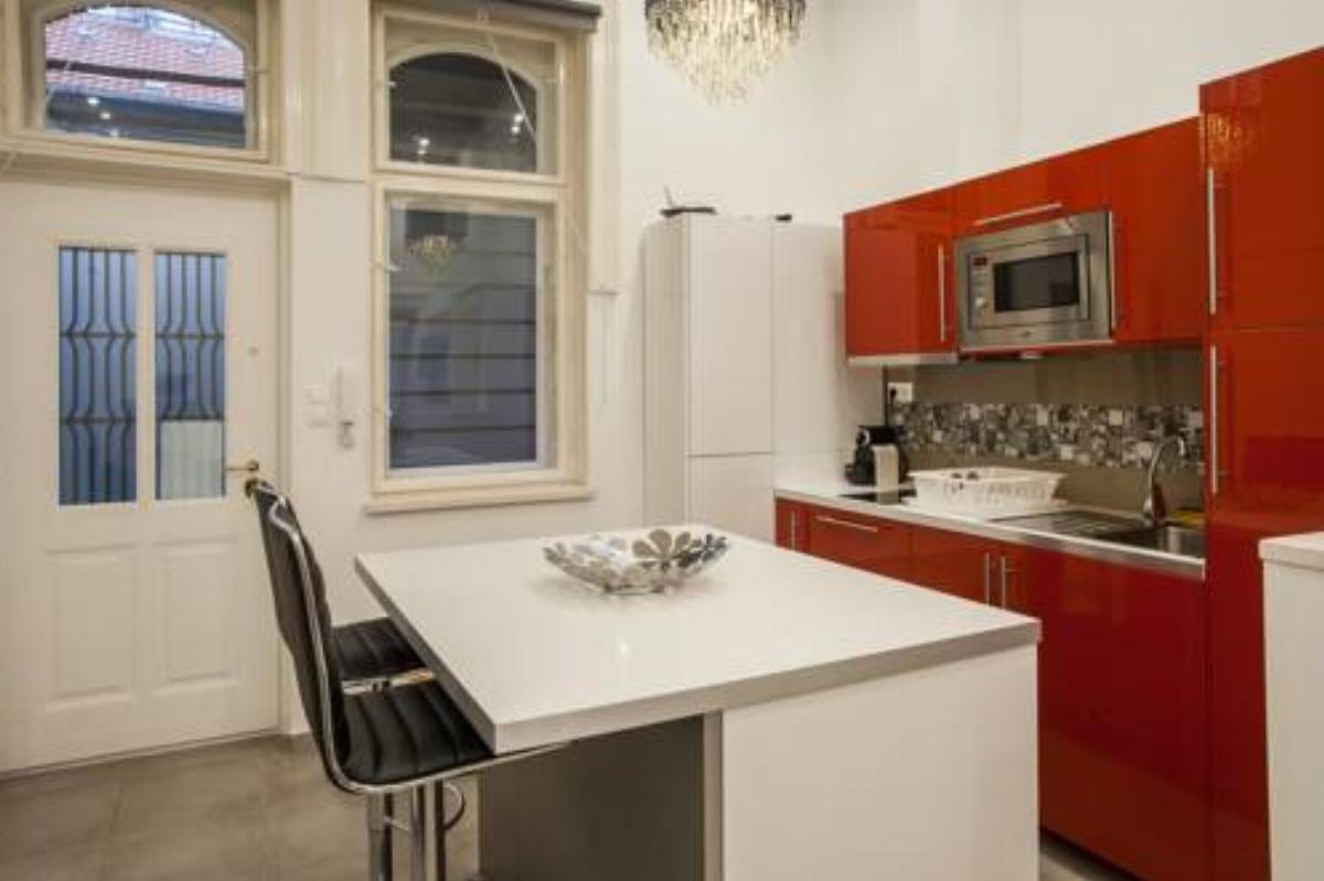 Red Valentine Apartment in the King of streets Hotel Budapest Hungary