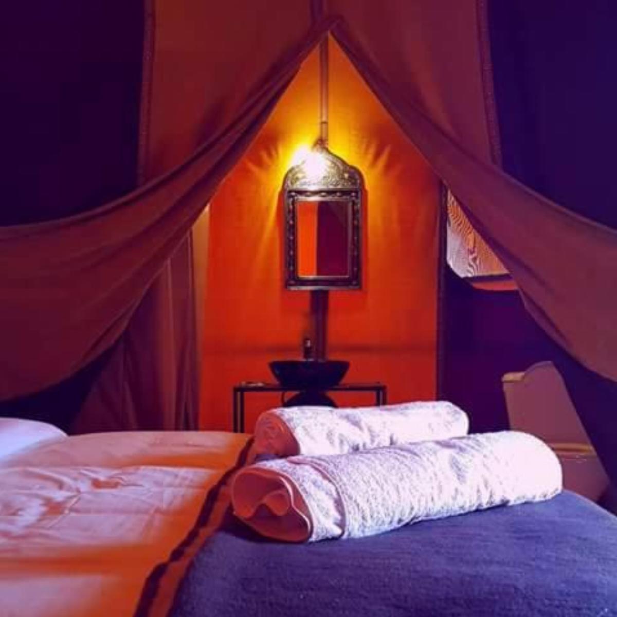 Sahara camel luxury camp Hotel Lac Yasmins Morocco