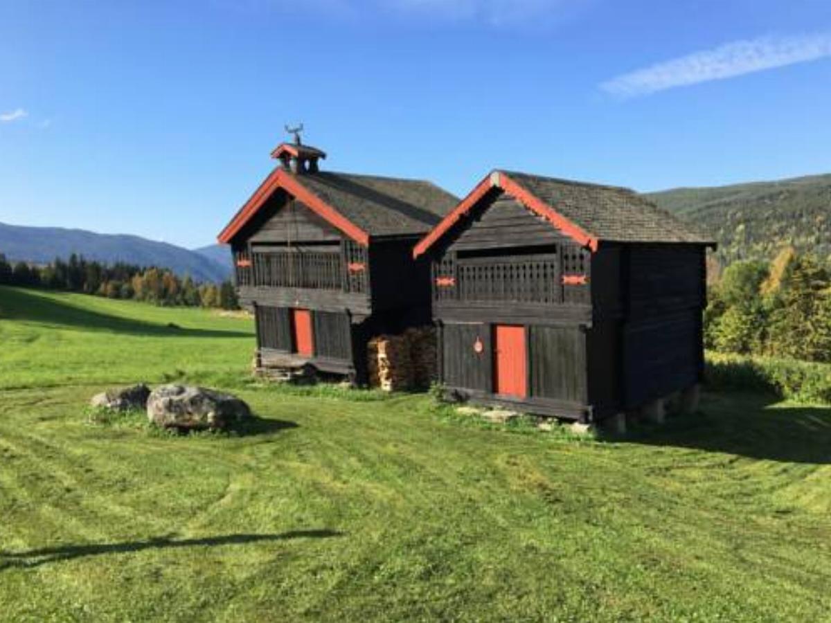 Stor flott tømmer hytte Hotel Gol Norway