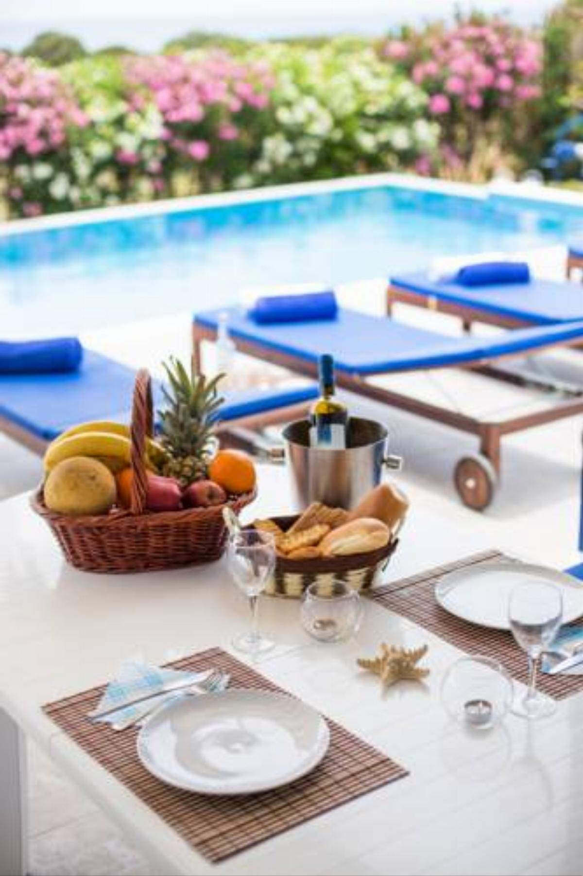 White Blue Villa Hotel Lakhania Greece